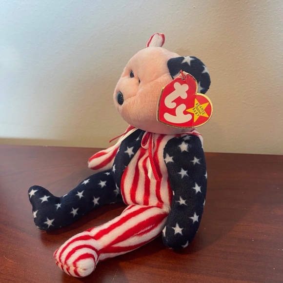 TY Beanie Baby - Spangled (Pink Head) 1999 (TB) * - Picture 2 of 5